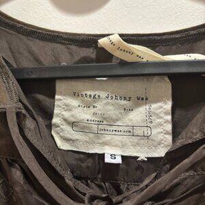 Johnny Was Vintage Silk Dress